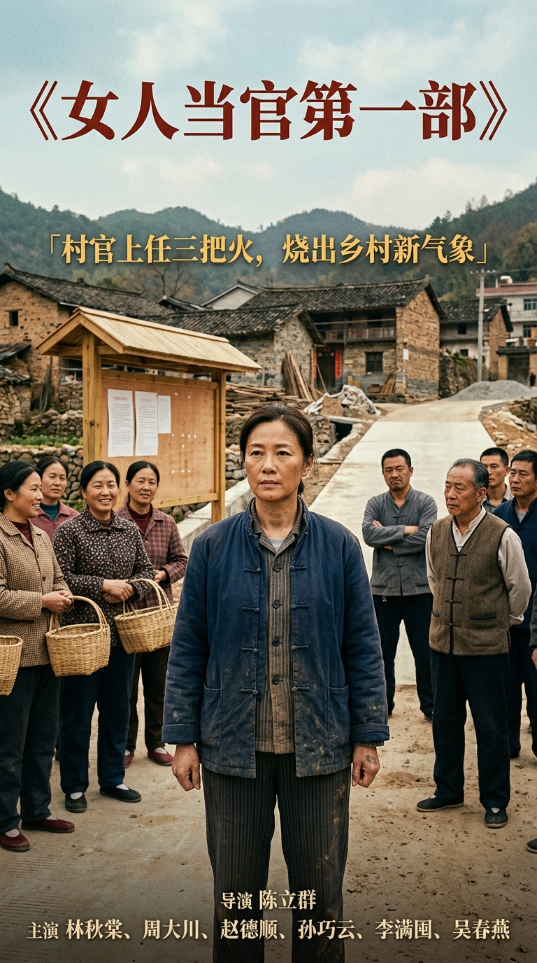 《女人当官第一部》主视觉海报