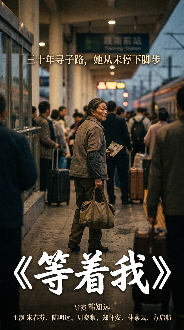 《等着我》海报