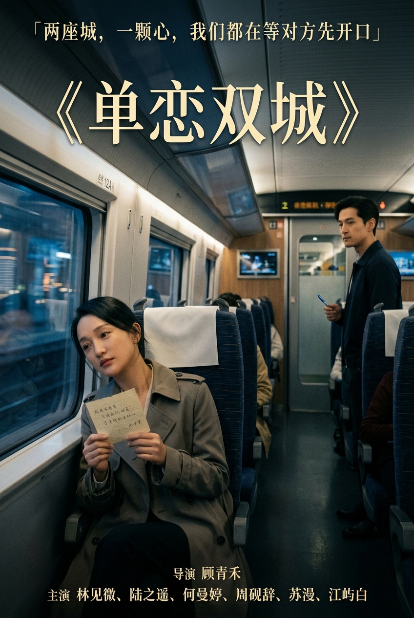 《单恋双城》海报
